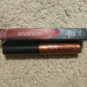 *NWT* Smashbox liquid metal lip in "brains bronze"